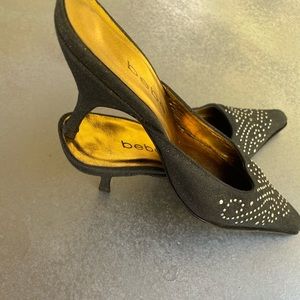 Bebe Kitten Heels 🖤